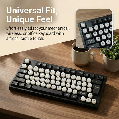Keyboard Stickers for Long Nails