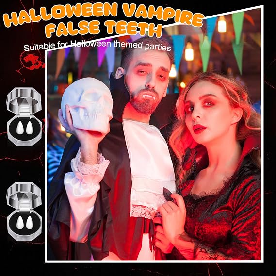 5PCS Halloween Vampire Fangs Costume Set