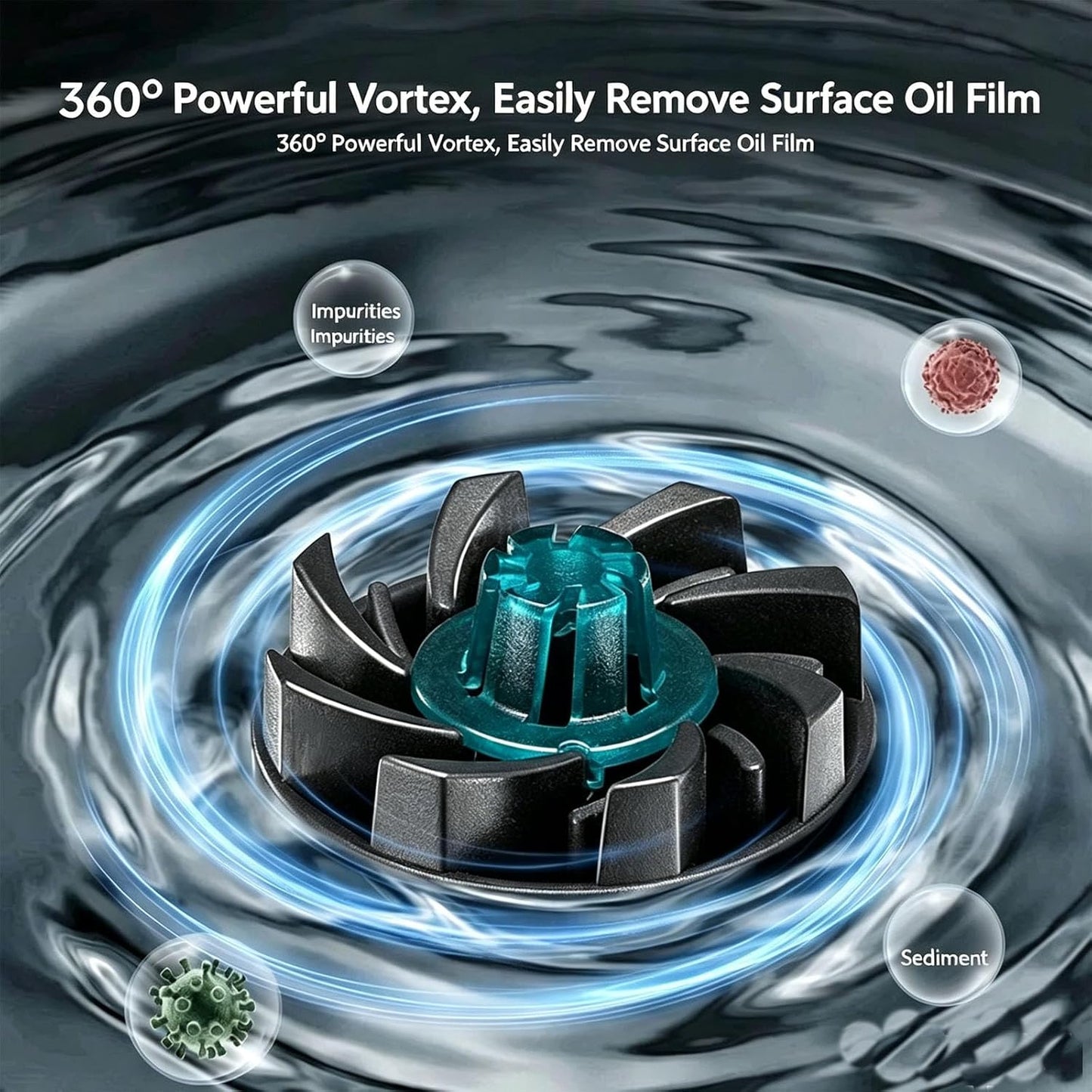 Surface Skimmer Aquarium Used to Remove Oil Films and impurities on the Water Surface