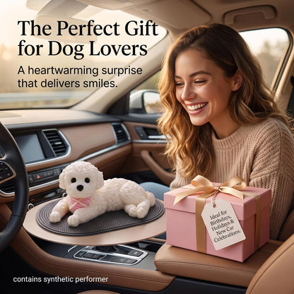 Silicone Dog Dashboard Decor with Anti-Slip Mat