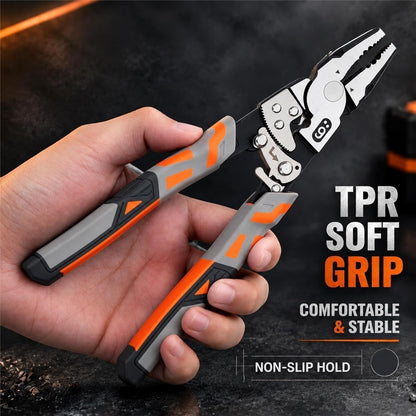 9" Ratcheting Locking Pliers