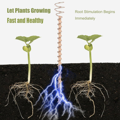 Electro-coil Antenna Plant Support for High-yield Vegetable Cultivation