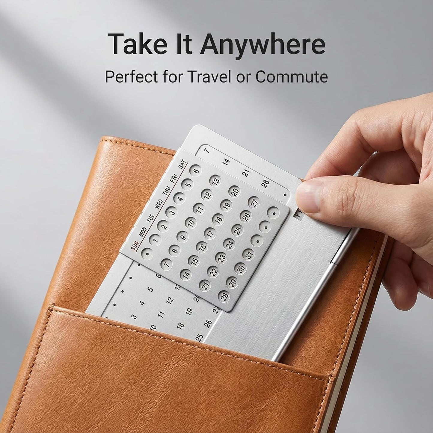 Durable Stainless Steel Portable Desk Organizer