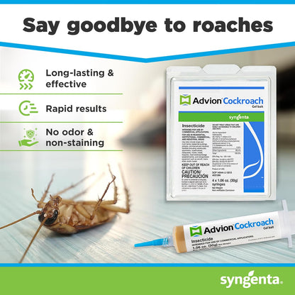 4 Pcs Set Cockroach Gel