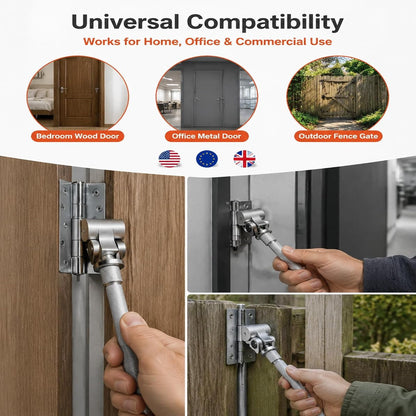 Adjustable Steel Hinge Wrench -Precision Control Door Hinge Adjuster