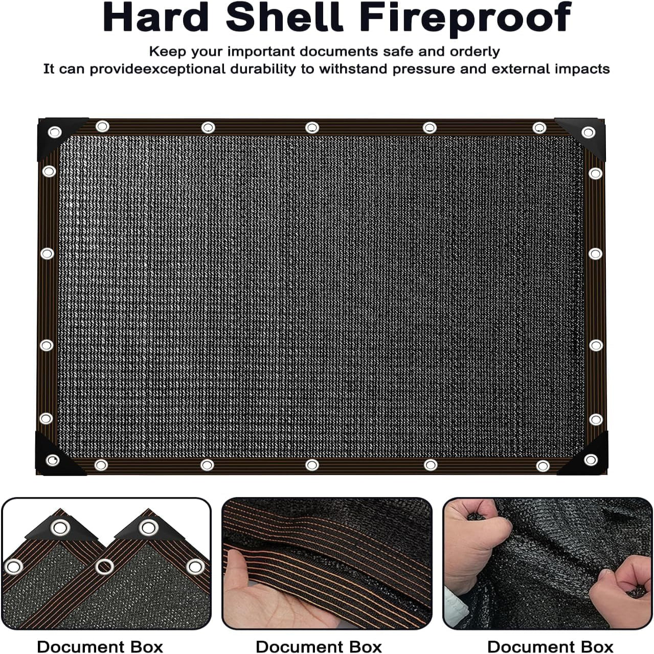 Shade Cloth, Tear-Resistant Sun Shade Net with Grommets | 90% UV Block
