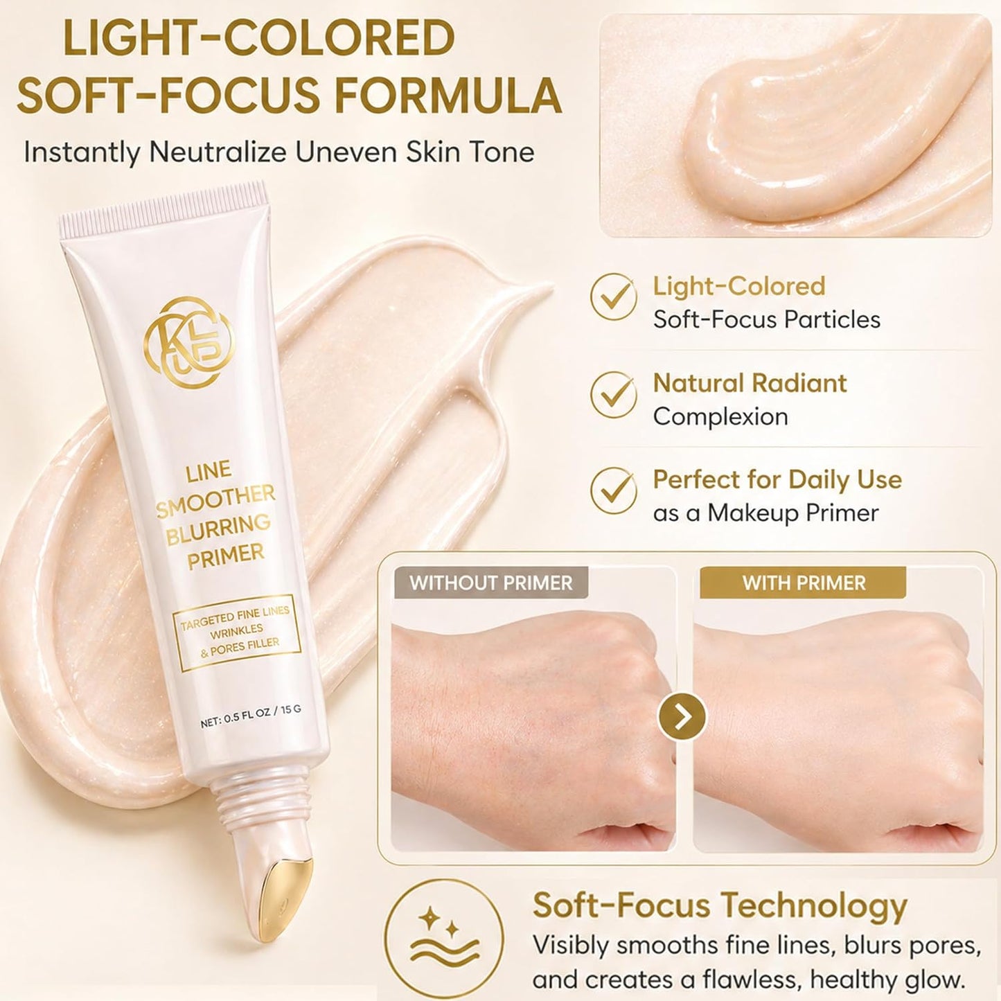 Smoother Fine Line Blurring Primer with Vitamin C & Niacinamide 15G/ 0.5FLOZ (1)