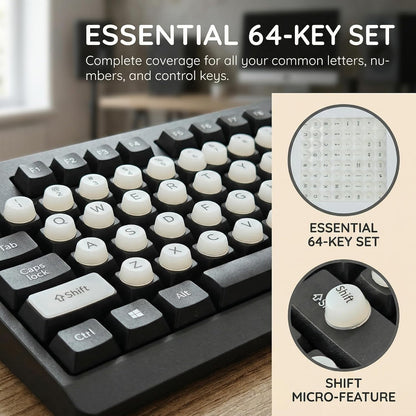 Keyboard Stickers for Long Nails
