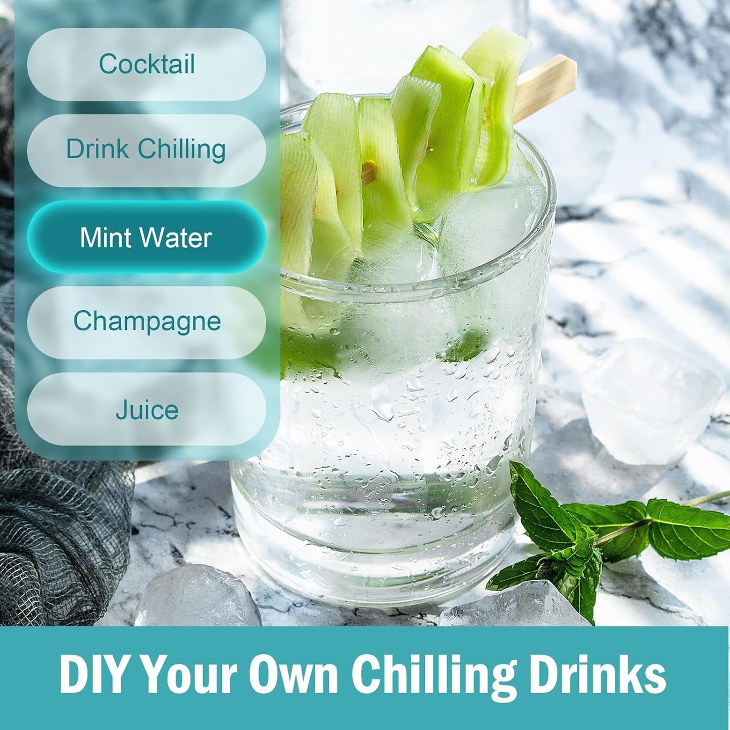 Meow Cat-Shaped Silicone Ice Cube Tray