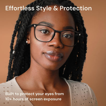 3Pack Universal Fashionable Non-Prescription Blue Light Blocking Glasses