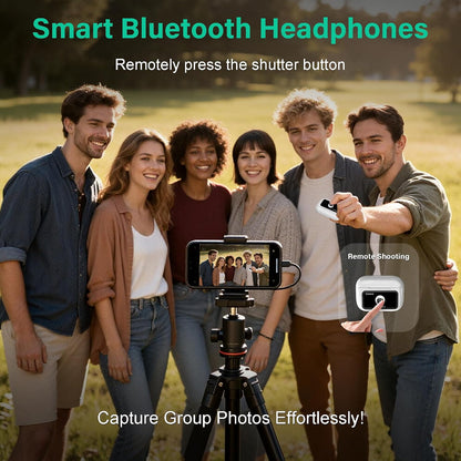 Wireless Bluetooth Headphones - Touchscreen ANC HiFi Sound Quality Headphones