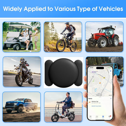 Mini GPS Tracker for Vehicles – Real-Time Location Tracker with Magnetic Case for Cars, Pets, Keys & Wallet