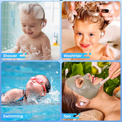 50-Pack Disposable Waterproof Ear Stickers – Baby Ear Protection Covers