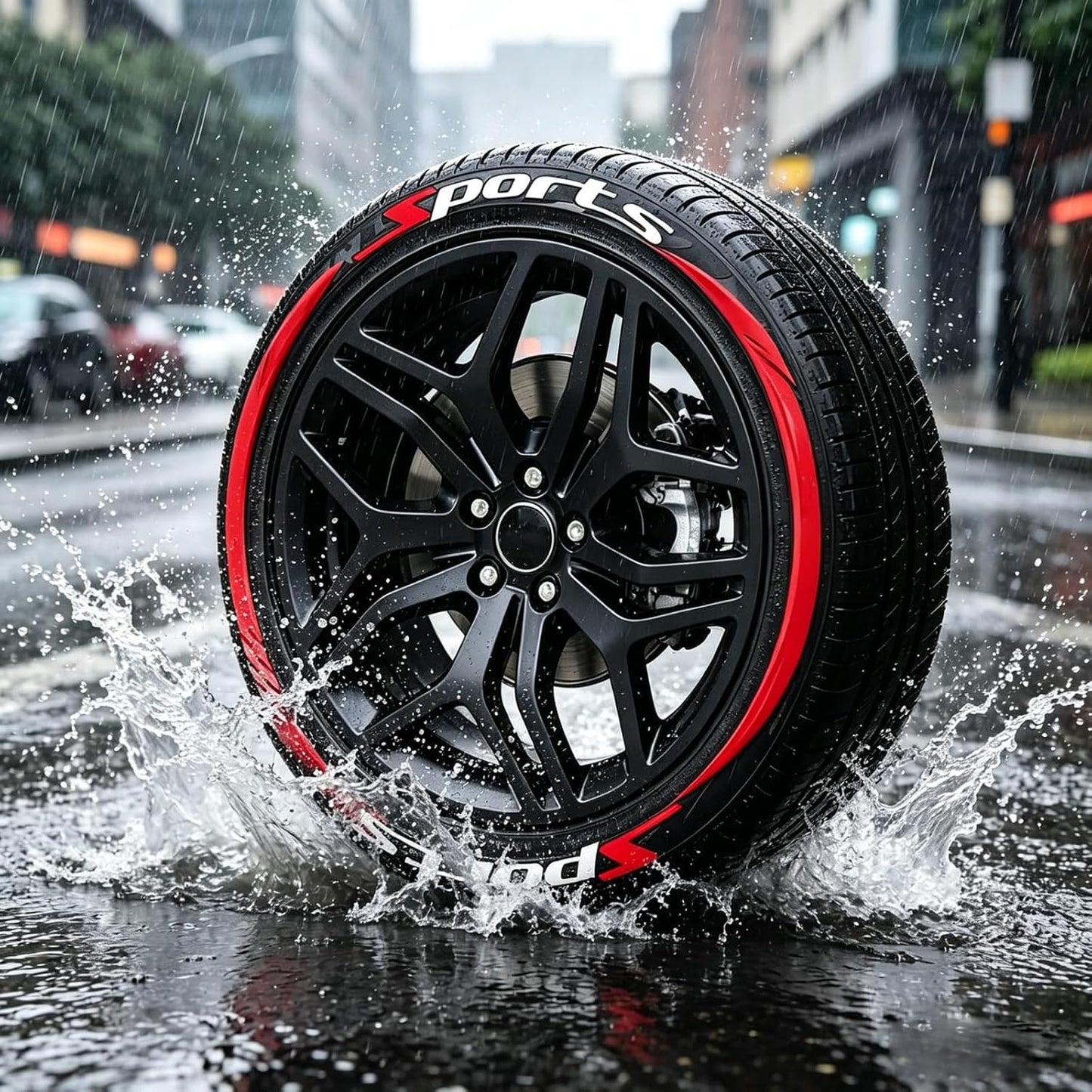 Car Tire Waterproof Universal Stickers Wheel Decals