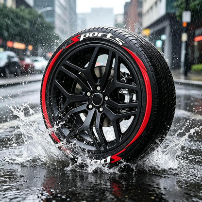 Car Tire Waterproof Universal Stickers Wheel Decals