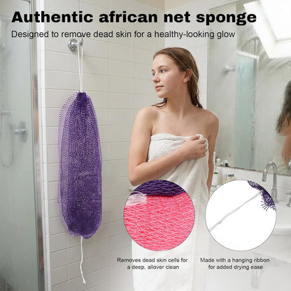 Net Sponge Exfoliating Back Scrubber Bath Sponge