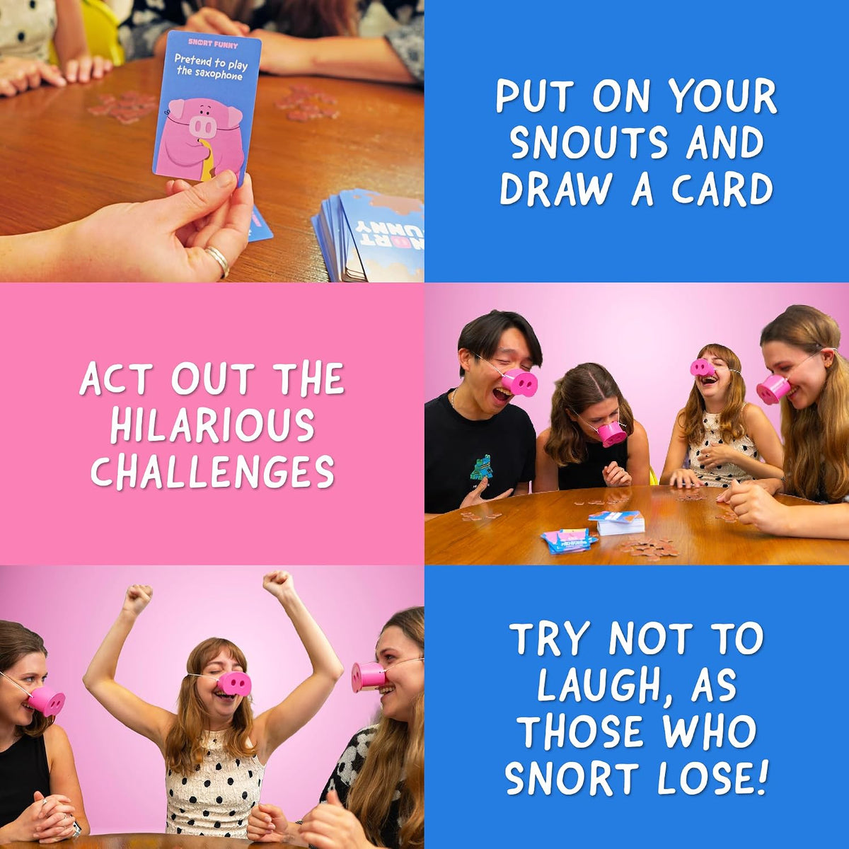 Snort Funny - Award-Winning Laugh-You-Lose Funny Game