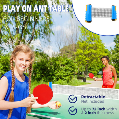 Retractable Ping Pong Net for Any Table