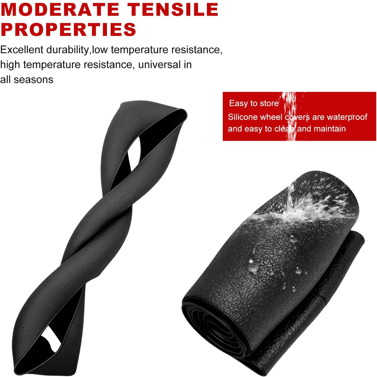Car Steering Wheel Cover for Most Car Models