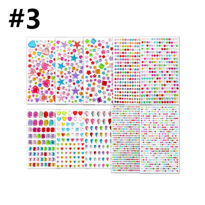 Acrylic Gems DIY Craft Decorative Diamond Small Stickers
