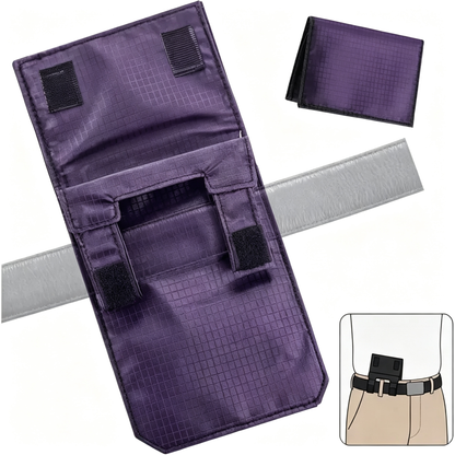 Anti-Theft Passport Pouch, Multifunctional Phone And ID Waist Pouch