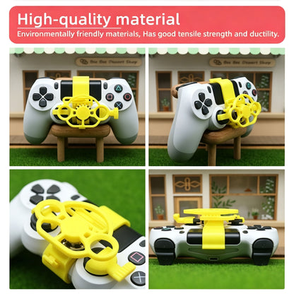 Mini Steering Wheel For Xbox Series, PS4, And PS5 Controllers