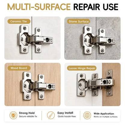 60Pcs Millimeters Hinge Repair Screws Set -High-Strength Hinge Fixers