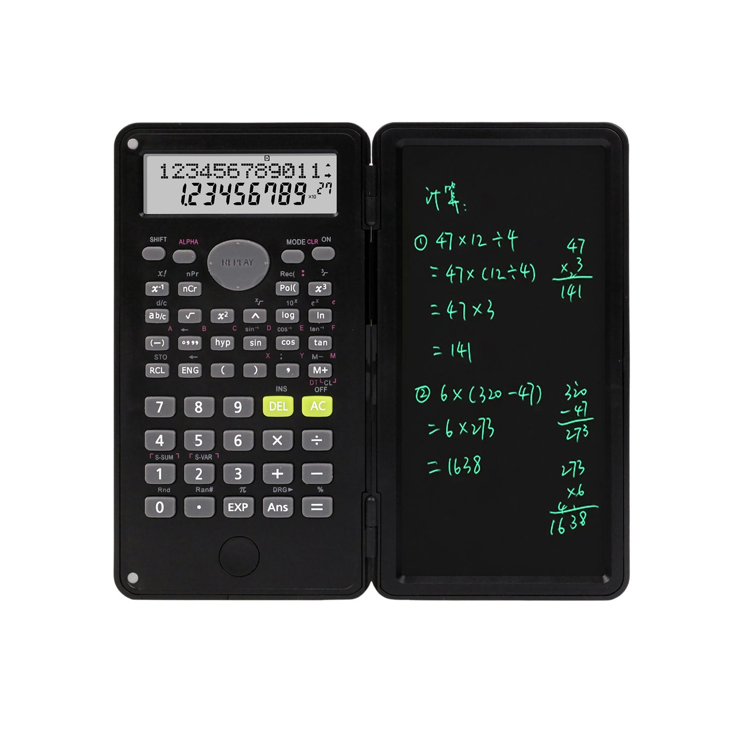 Scientific Calculators with Pen for Students Office Financial Work