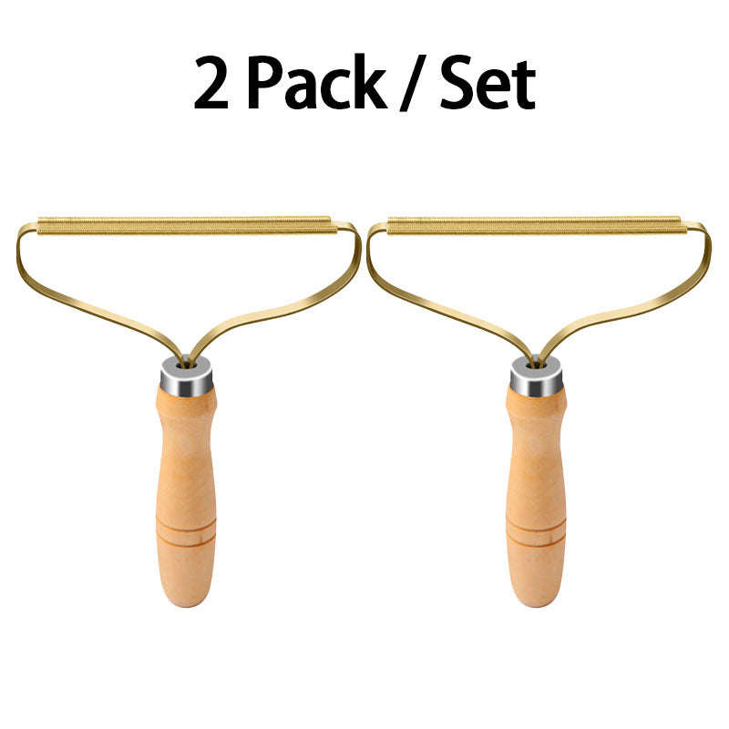 2 Pack Portable Lint Fabric Shaver Carpet Roller Scraper