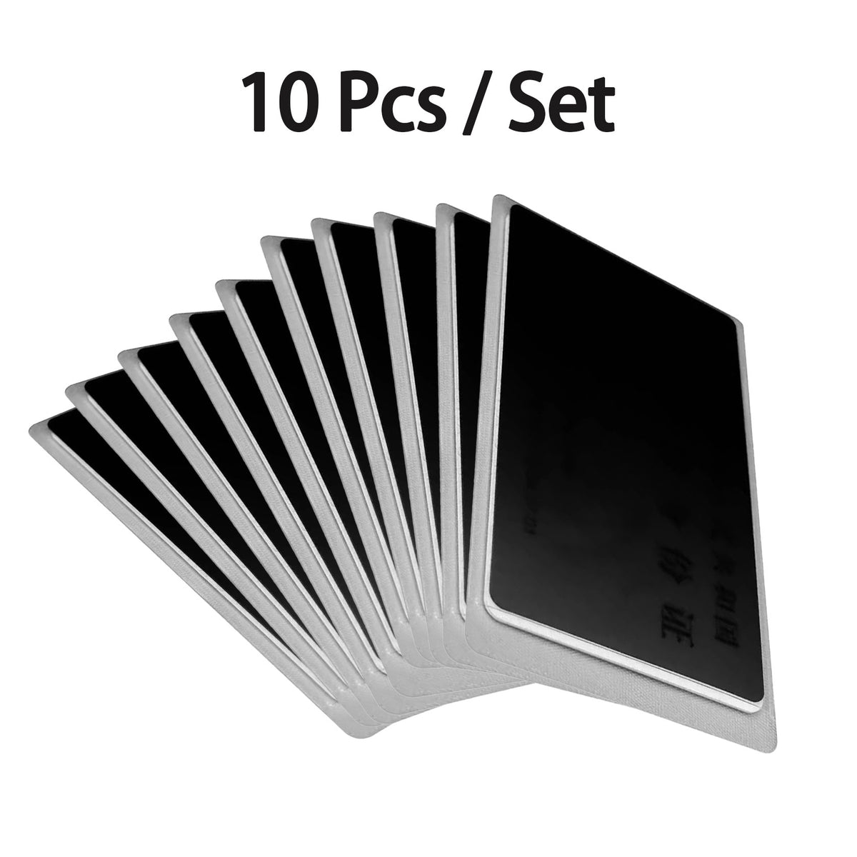 Anti-Spy Privacy Card Sleeve, Protective Card Holder with Privacy Film-10 Pcs