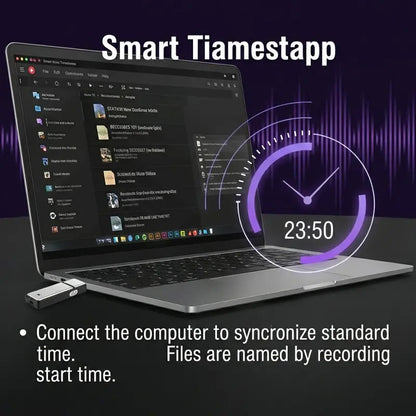 2-in-1 USB Flash Drive Portable Voice Recorder
