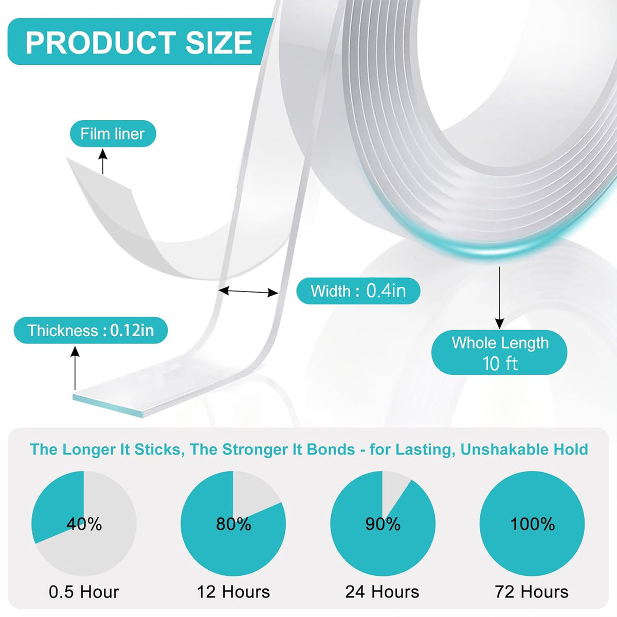 Nano Strong Mounting Adhesive Tape
