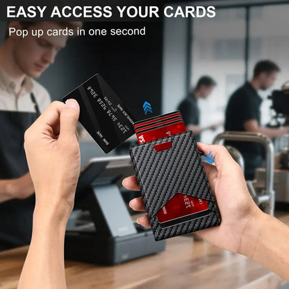 Men's RFID Ultra-thin Minimalist Anti-theft Wallet