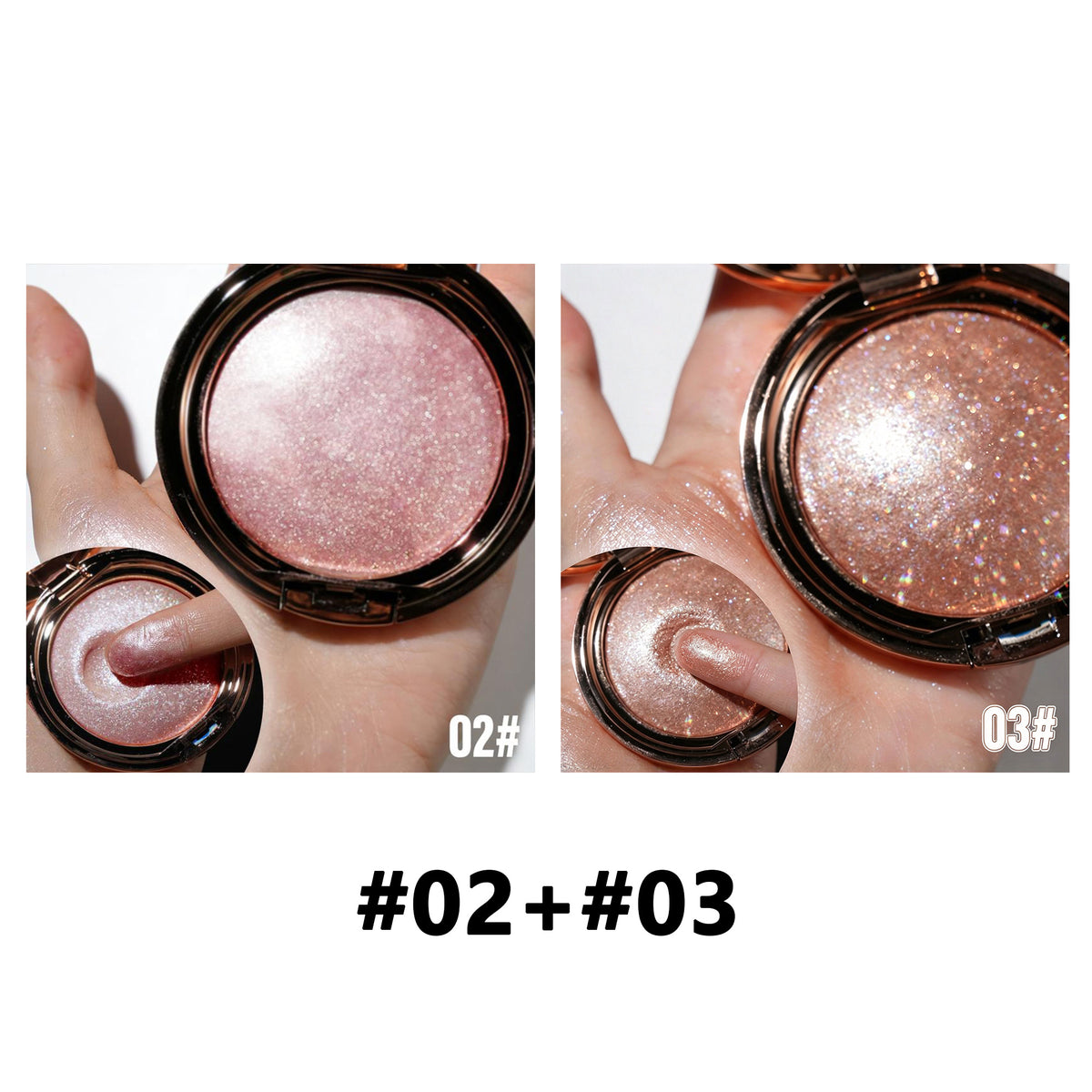 Waterproof Metallic Glow Cream Highlight for Face & Body