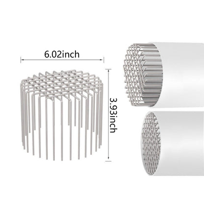 Stainless Steel Downspout Gutter Guard for Debris & Rodents