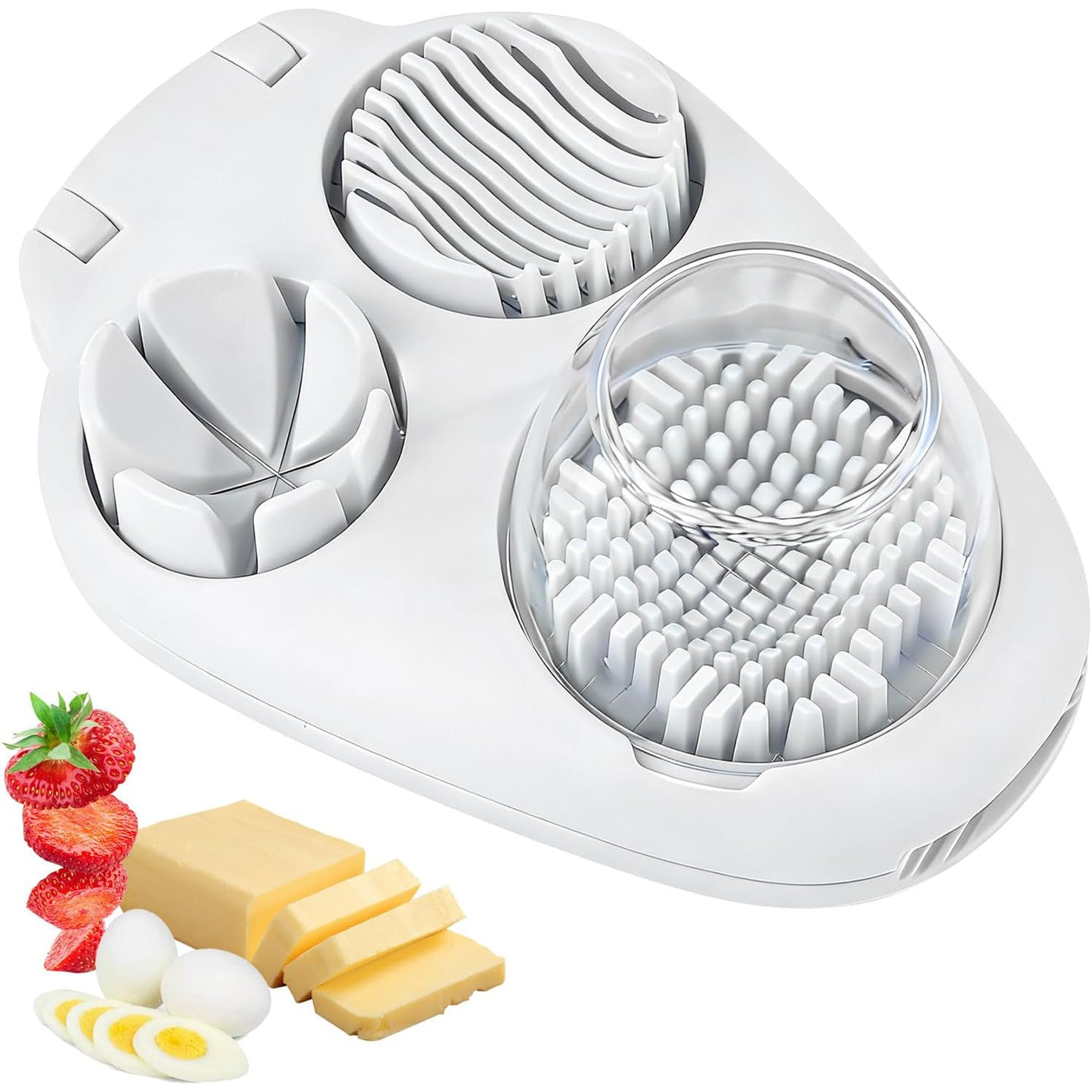 3 Modes Kitchen Chopper Tool for Hard Boiled Eggs