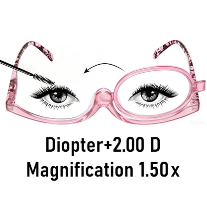 Makeup Reading Glasses for Undereye Application