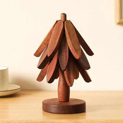 Natural Tree Trivet Set