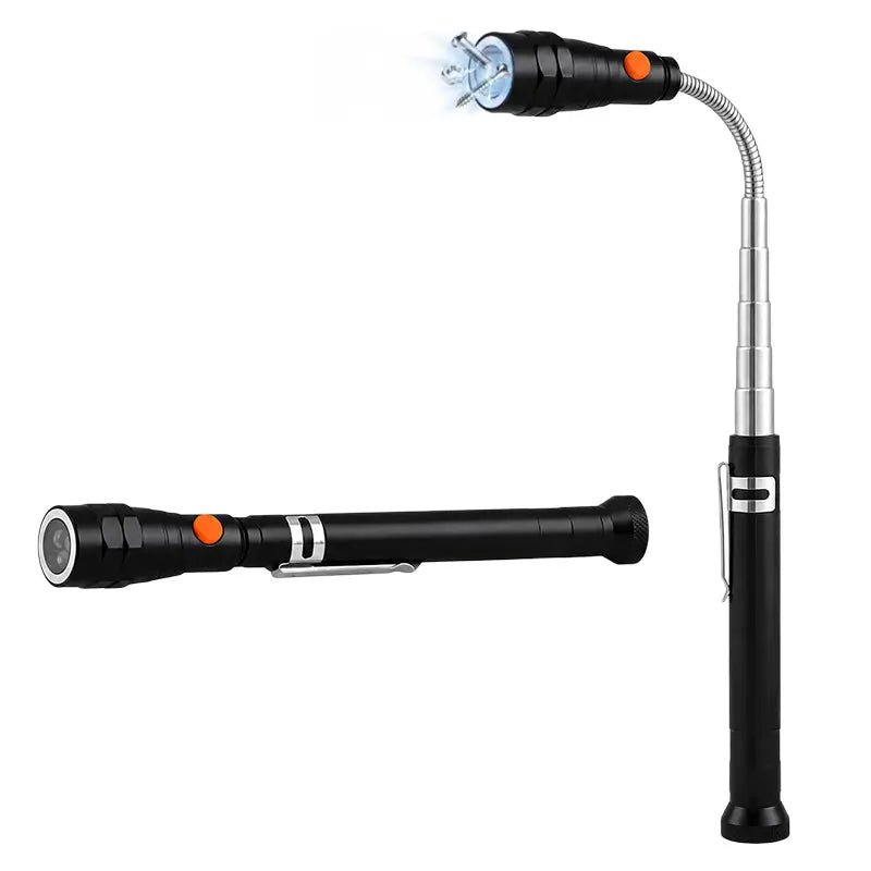 Telescoping Flashlight Magnet Pick Up, Gadgets Tool for Mechanics Engineers