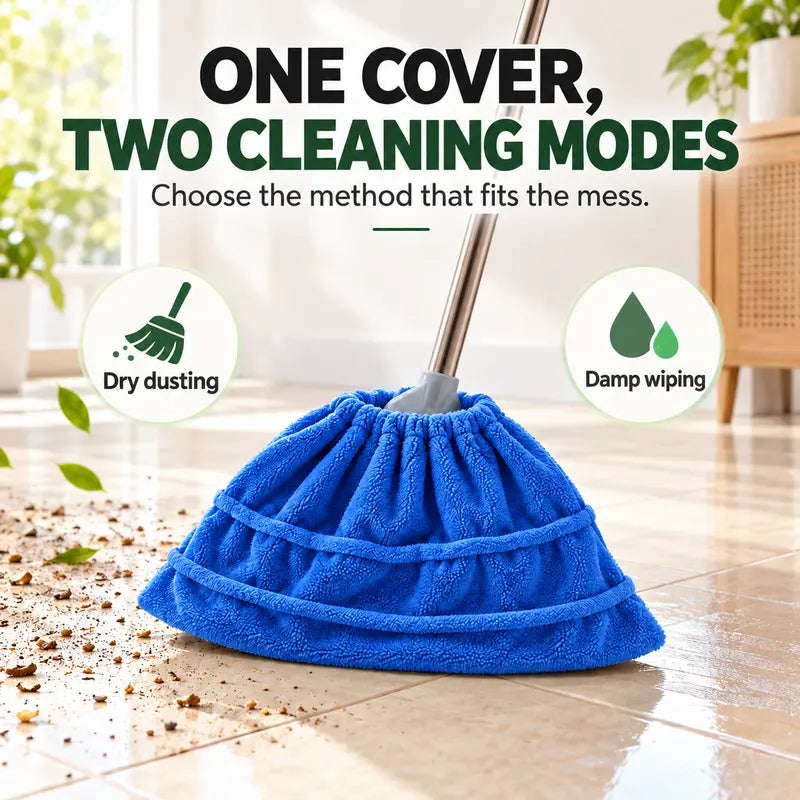 3Pack Reusable Microfiber Broom Covers