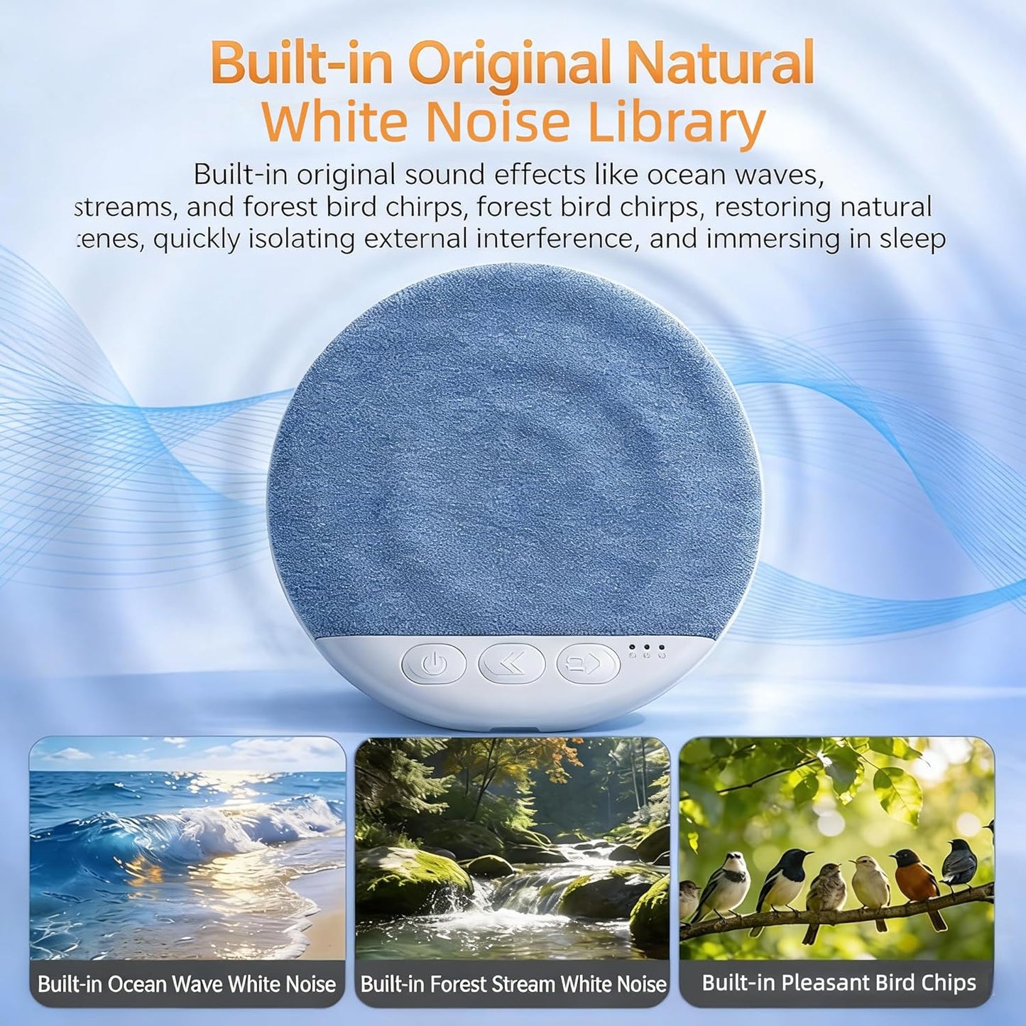 2026 New Bluetooth Pillow Speaker for Sleeping, Ultra-Thin 1.1cm Under Pillow Speaker