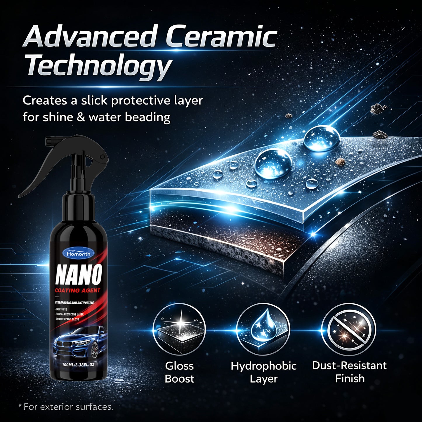 Nano-Quick Ceramic Coating Pro