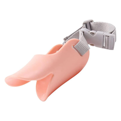 Dog Muzzles Silicone Duck-Bill Duck Mouth Shape