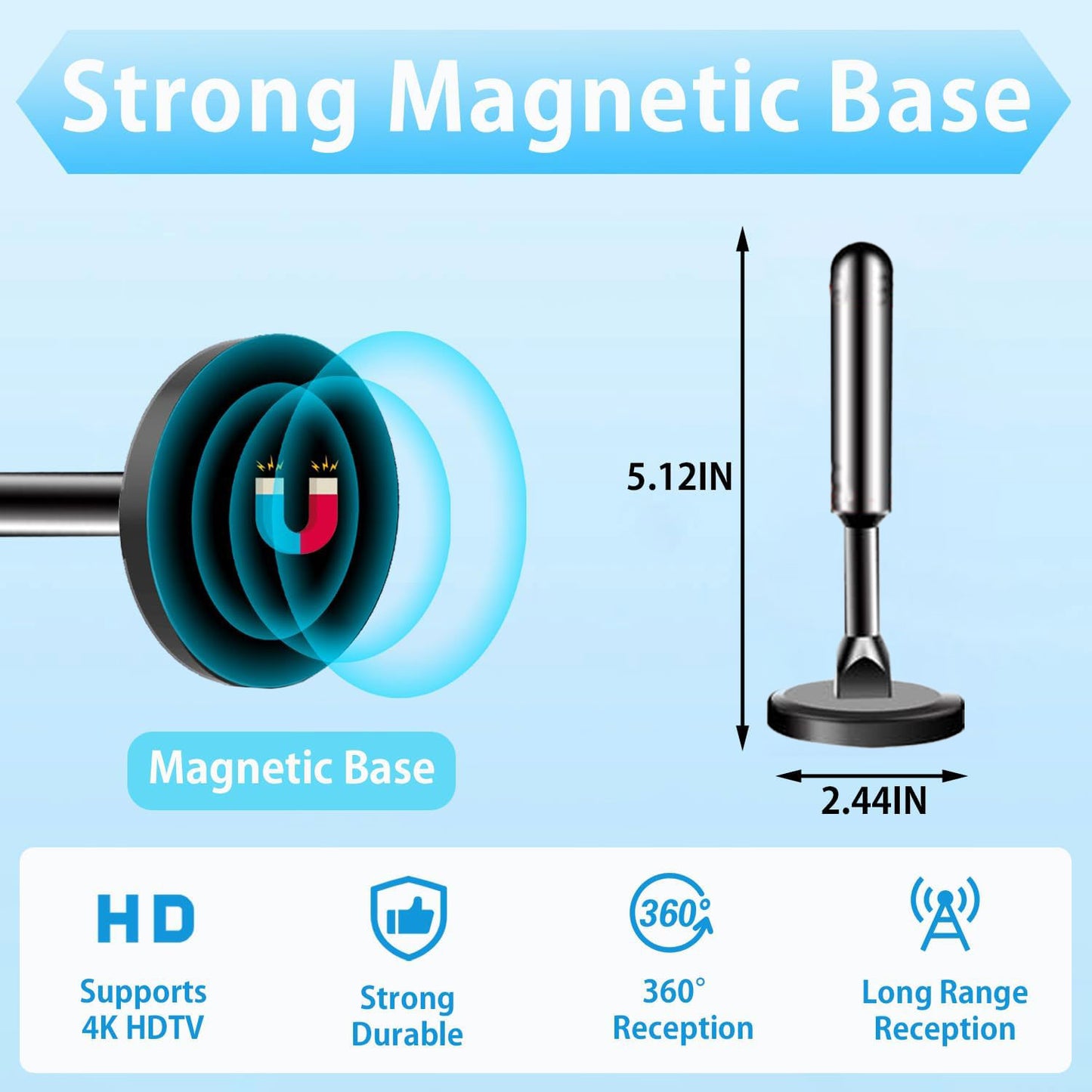 2026 Digital TV Antenna for Smart TV Indoor