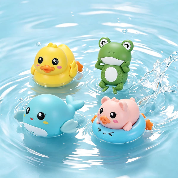 4 PCS Water Pool Toys for Toddlers 1 Year Old Girl Boy Gifts, Water Table Toys