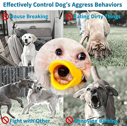 Dog Muzzles Silicone Duck-Bill Duck Mouth Shape