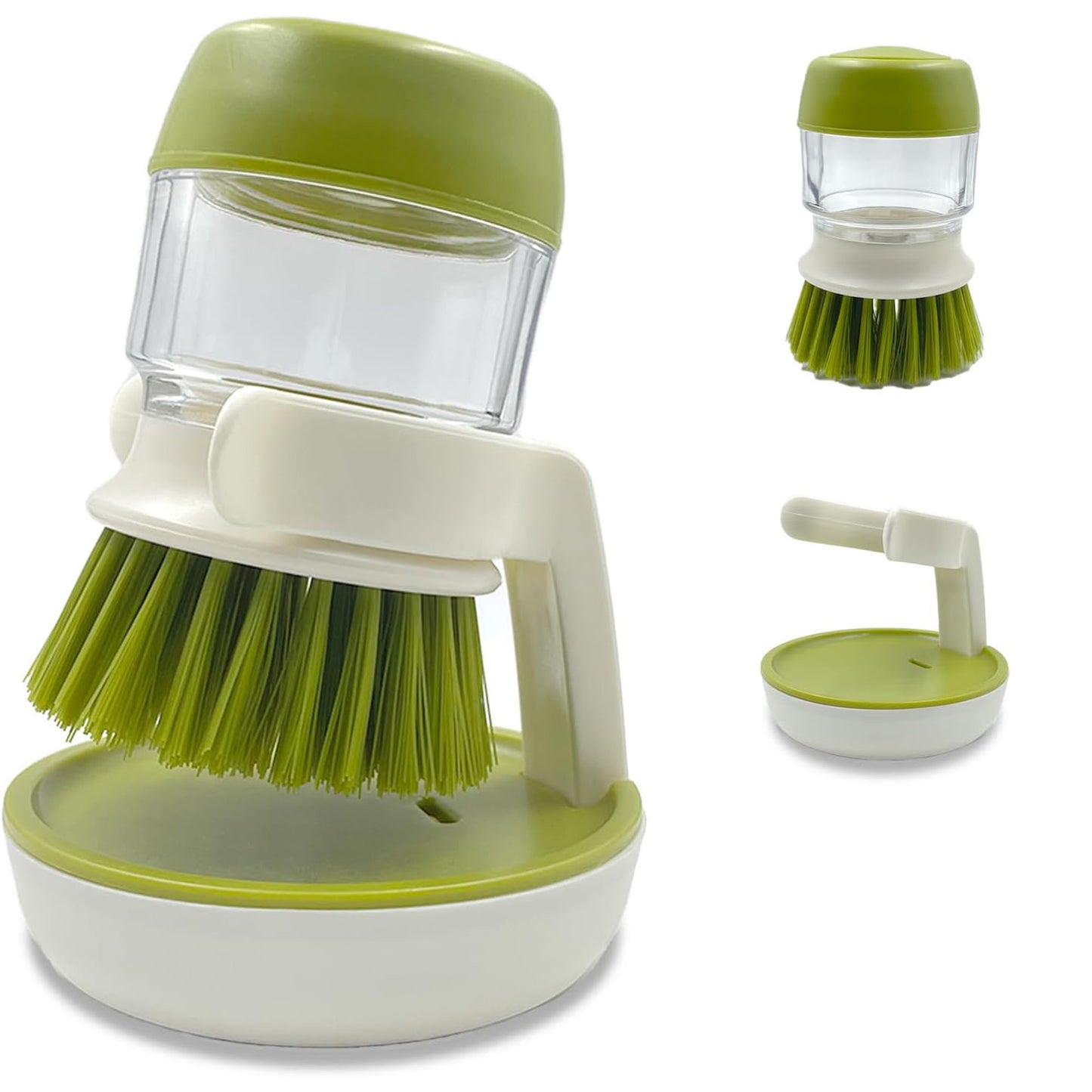 Soap Dispenser Dish Brush Equipped with Storage Bracket