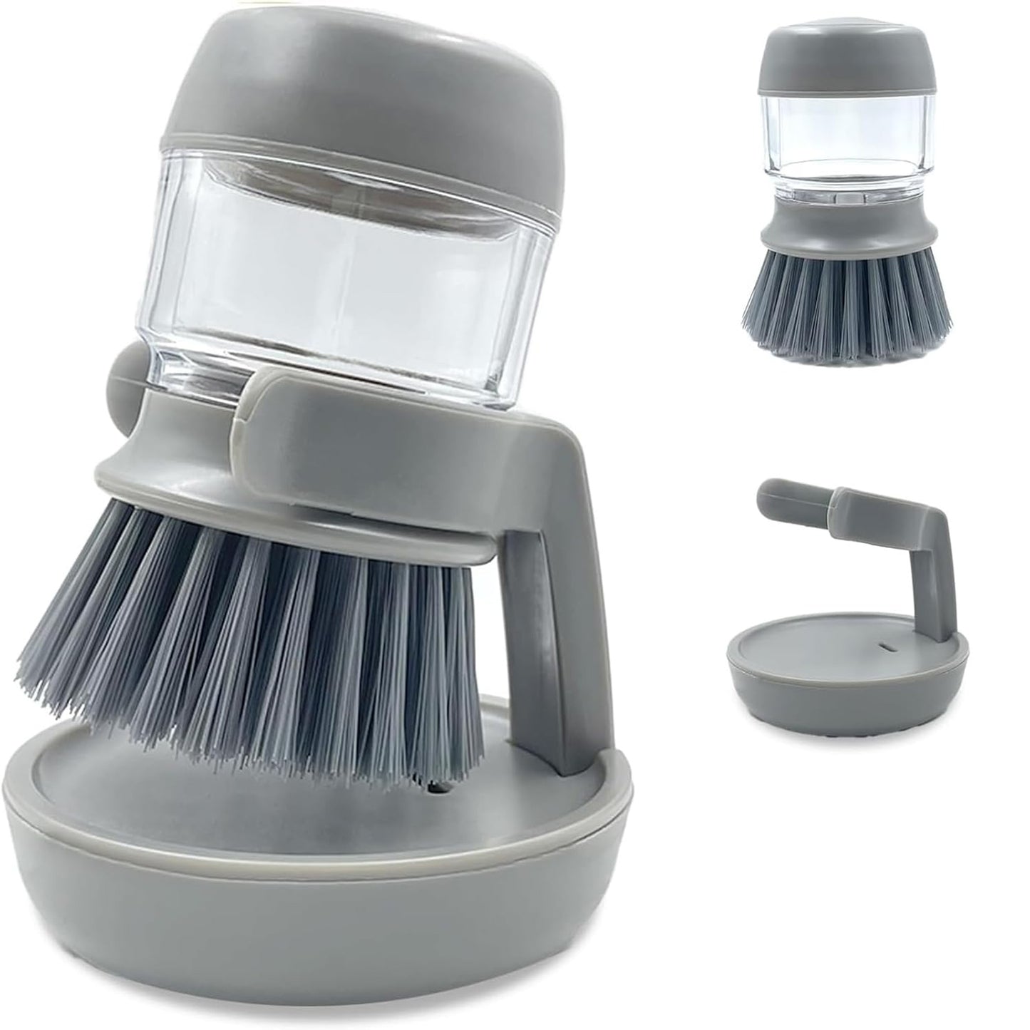 Soap Dispenser Dish Brush Equipped with Storage Bracket