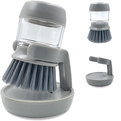 Soap Dispenser Dish Brush Equipped with Storage Bracket