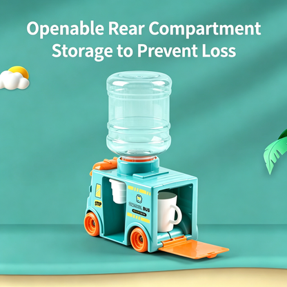 Mini water dispenser toy